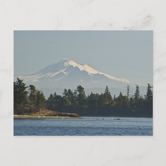 Carte Postale Le mont Baker domine le paysage (Devant)