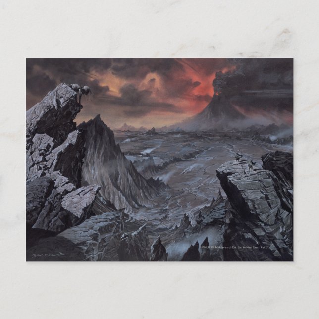 Carte Postale Le mont Doom (Devant)