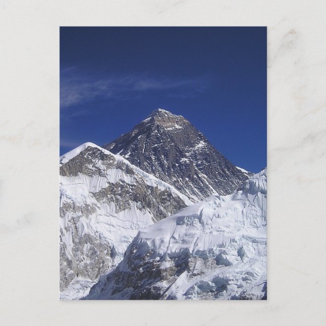 Carte Postale Le mont Everest (Devant)