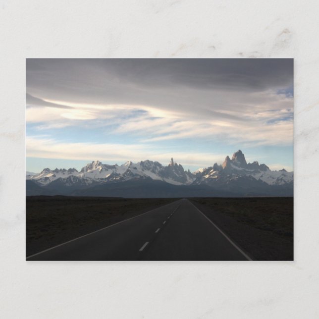 Carte Postale Le Mont Fitz Roy Et Le Chaîne Andes (Devant)