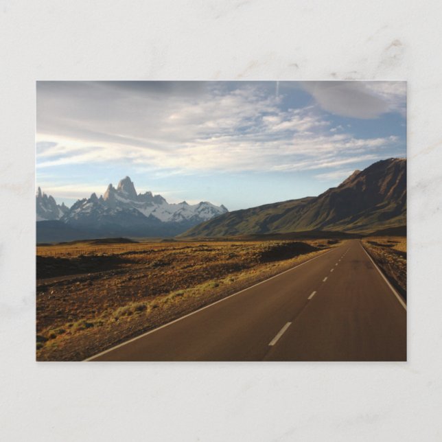 Carte Postale Le Mont Fitz Roy Et Le Mont Cerro Torre (Devant)