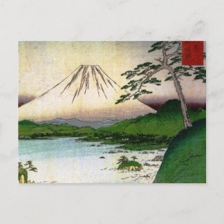 Carte Postale Le mont Fuji au Japon vers les années 1800