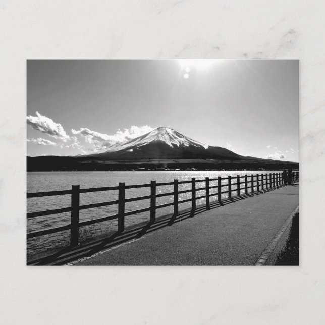 Carte Postale Le Mont Fuji Du Lac Yamanaka (Devant)