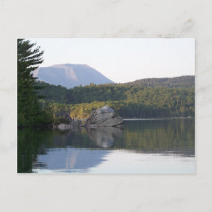 Carte Postale Le mont Katahdin du lac Rainbow