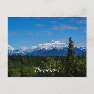 Carte Postale Le mont McKinley en Alaska