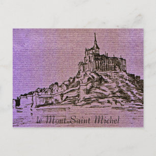 Carte Postale le Mont-Saint-Michel