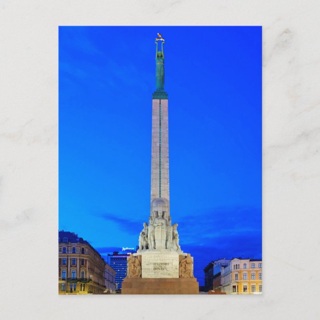 Carte Postale Le monument de la liberté (Devant)