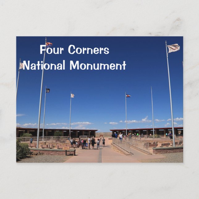 Carte Postale Le Monument National des Quatre Coins (Devant)