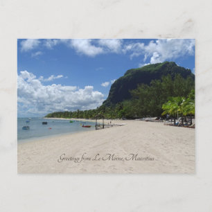 Carte Postale Le Morne, Maurice