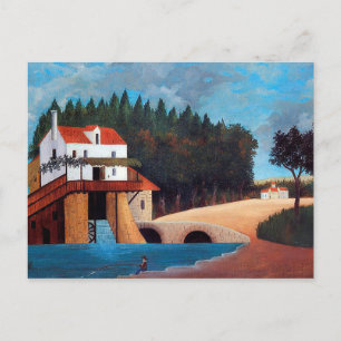 Carte Postale Le moulin d'Henri Rousseau