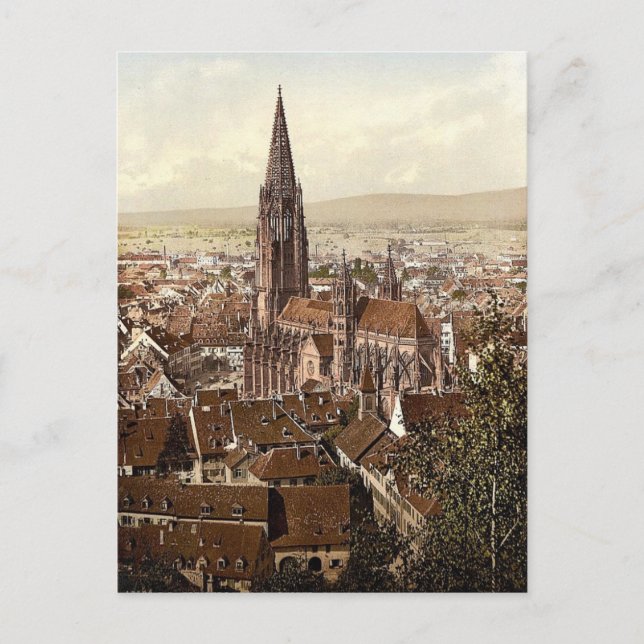 Carte Postale Le Munster, Fribourg, Baden, Allemagne magnifique (Devant)