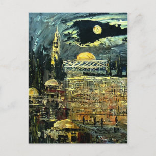 Carte Postale Le mur occidental à Jérusalem