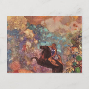 Carte Postale Le MUSE sur Pegasu par Bertrand-Jean Redon