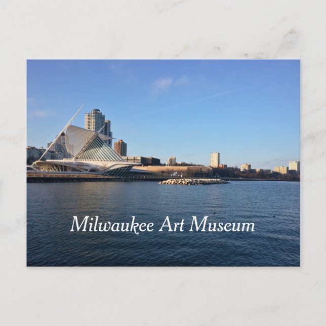 Carte Postale Le musée d'art de Milwaukee (Devant)