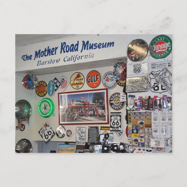 Carte Postale Le musée de la route mère (Devant)