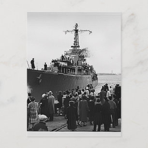 Carte Postale Le NCSM Nootka quitte Halifax pour la Corée