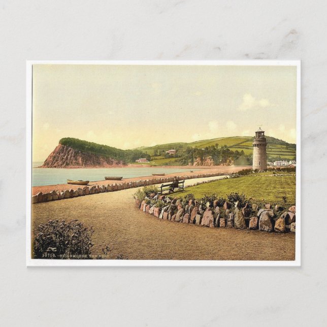 Carte Postale Le Ness, Teignmouth, Angleterre magnifique Photoch (Devant)