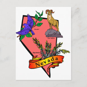 Carte Postale Le Nevada