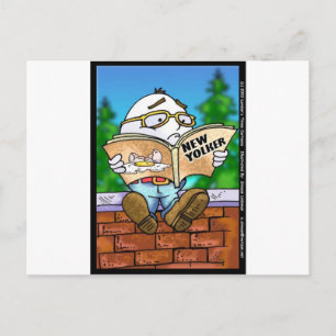 Carte Postale Le New-Yorkais a-t-il tué Humpty Dumpty ? Cadeaux