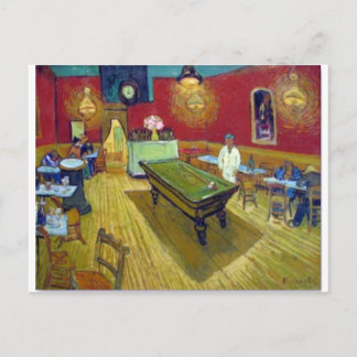 Carte Postale Le Night Café de Vincent Van Gogh
