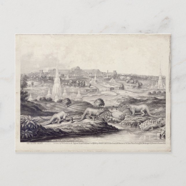 Carte Postale Le Palais de Cristal (Devant)