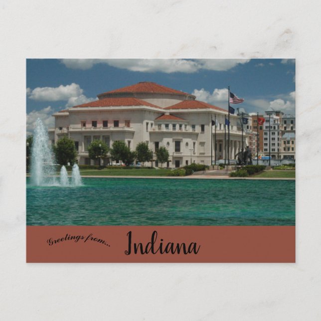 Carte Postale Le Palladium Carmel Indiana (Devant)