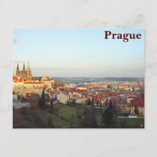 Carte Postale Le panorama de Prague