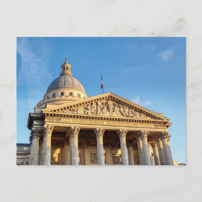 Carte Postale Le Panthéon à Paris, France (Devant)