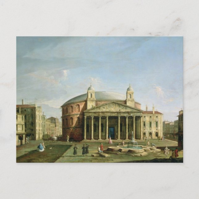 Carte Postale Le Panthéon à Rome (Devant)