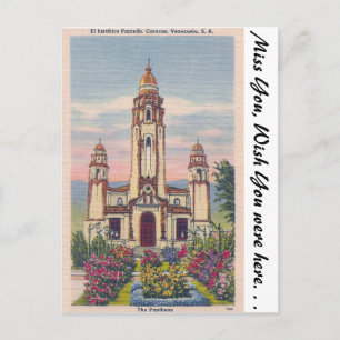 Carte Postale Le Panthéon, Caracas, Venezuela