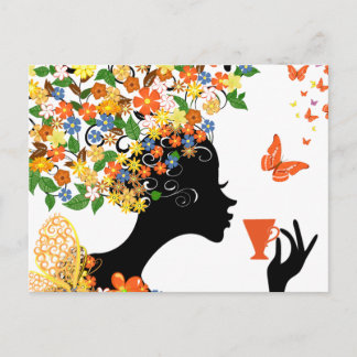 Carte Postale Le papillon LaBelle