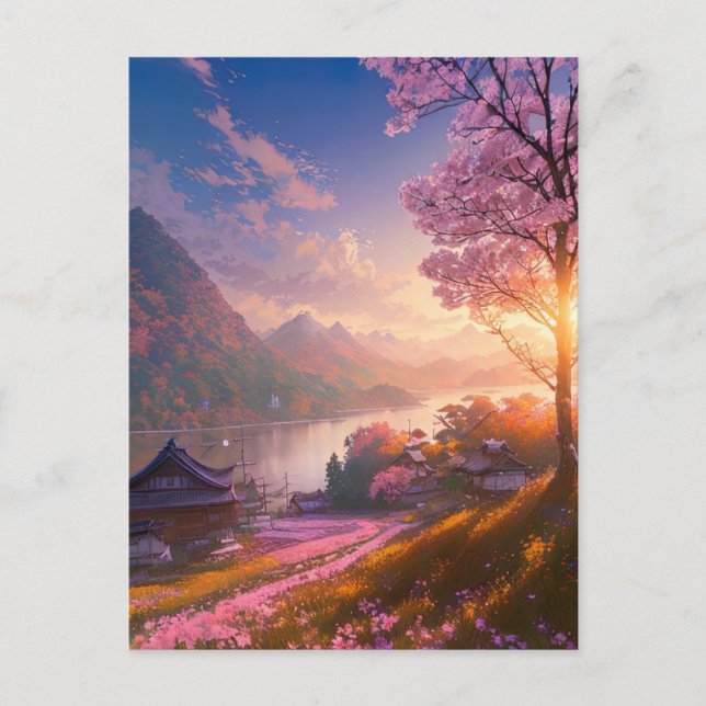 Carte Postale Le paradis des pêcheurs (Devant)