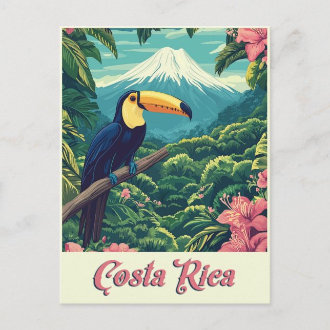 Carte Postale Le paradis du Costa Rica (Devant)