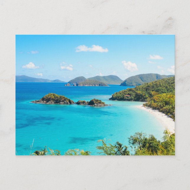 Carte Postale Le paradis troc (Devant)