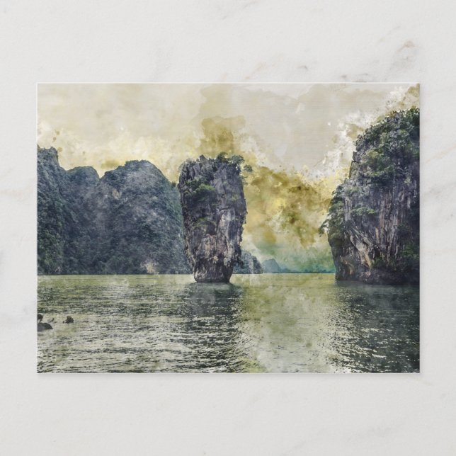 Carte Postale Le paradis tropical de Phuket Thaïlande en Asie (Devant)