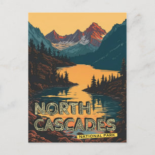 Carte Postale Le Parc national de North Cascades