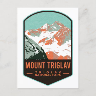 Carte Postale Le Parc national de Triglav