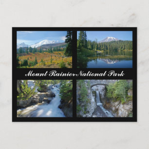 Carte Postale Le Parc national du Mont Rainier