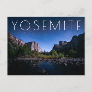 Carte Postale Le parc national laiteux de la manière   Yosemite
