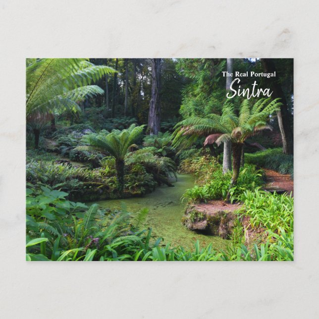 Carte Postale Le Parc Naturel de Sintra - Le Real Portugal (Devant)