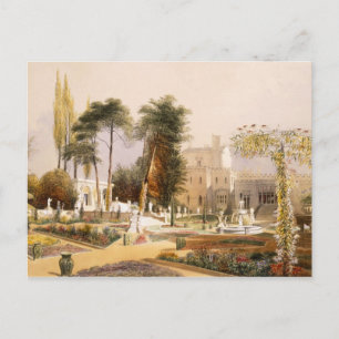 Carte Postale Le Parterre dans les Jardins de Wilton, le siège d