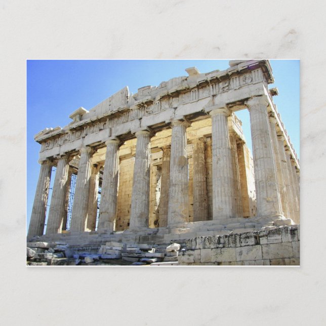 Carte Postale Le Parthénon sur l'Acropole (Devant)