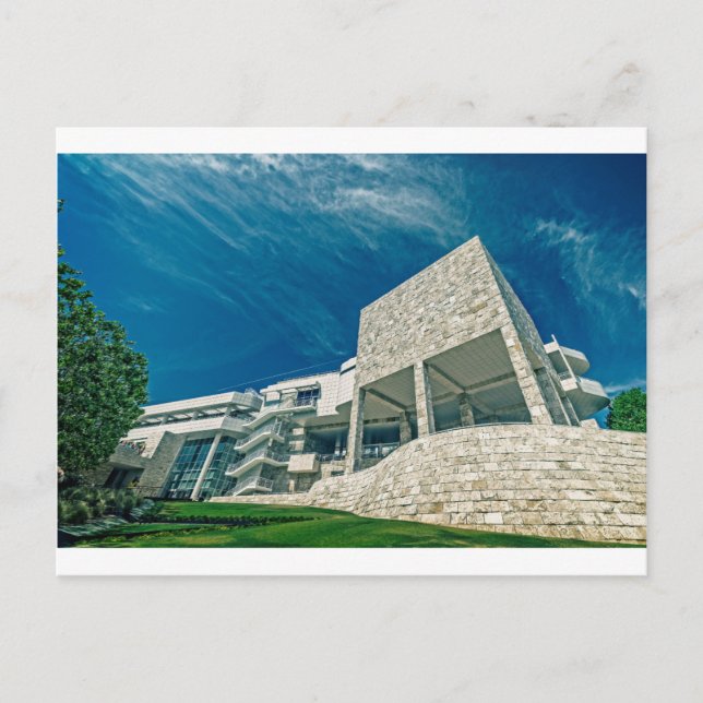 Carte Postale Le Pavillon des expositions du Getty Center (Devant)