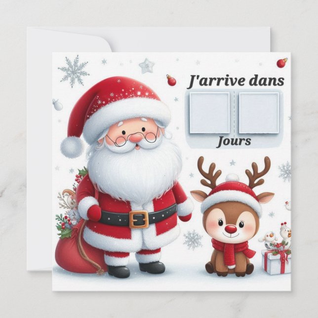 Carte Postale "Le Père arrive dans .." (Devant)