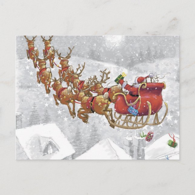 Carte Postale Le Père Noël (Devant)