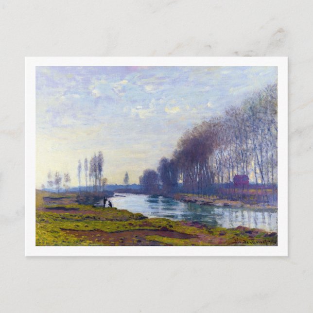 Carte Postale Le petit bras de la Seine à Argenteuil (Devant)