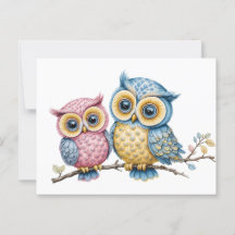 Le petit et le grand hibou