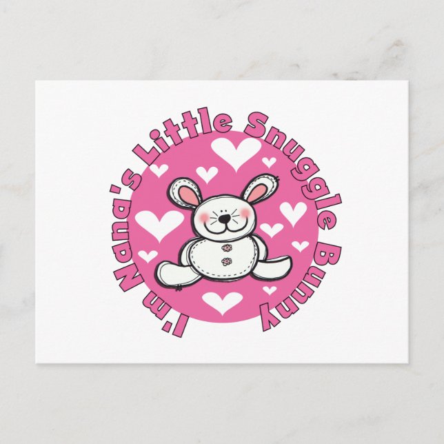 Carte Postale Le petit lapin de Nana (Devant)