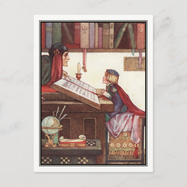 Carte Postale Le petit roi par Millicent Sowerby (Devant)