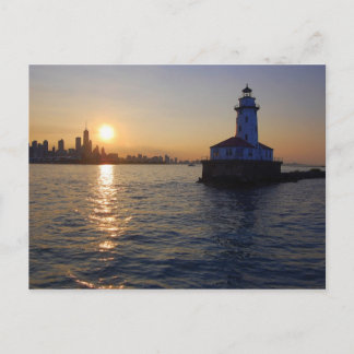 Carte Postale Le phare de Chicago
